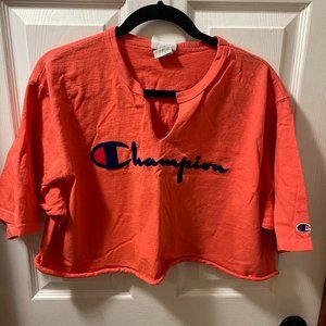 champion cropped t-shirt
